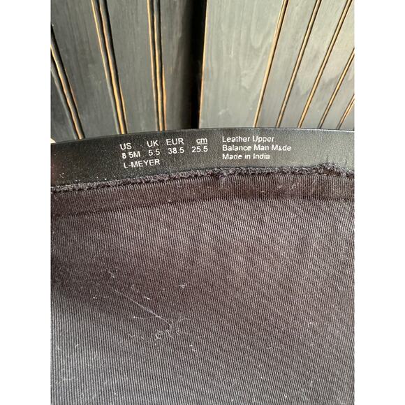 Franco Sarto Black Leather Riding Boots Women’s 8.5 - Picture 9 of 10